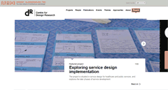 Desktop Screenshot of designresearch.no